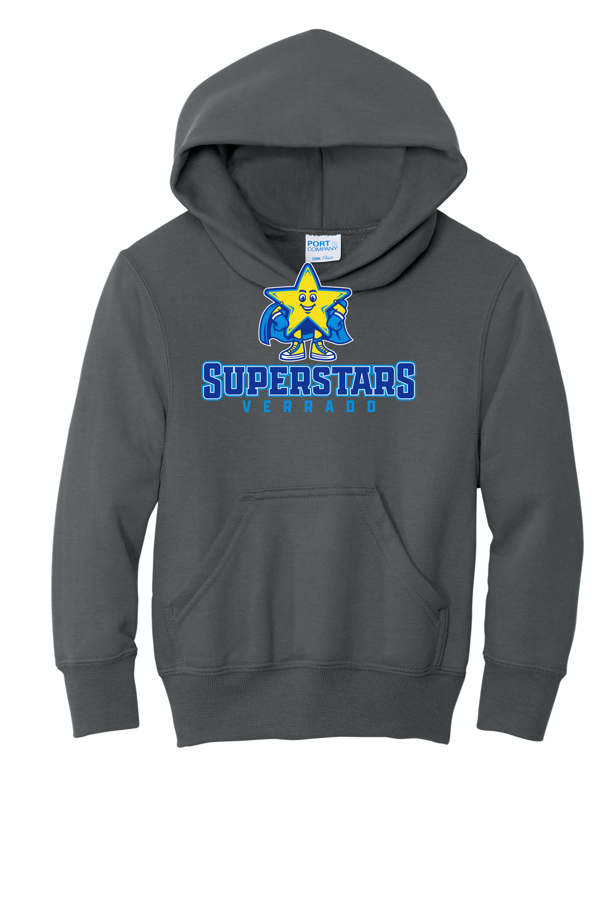 Sparky Varsity - Youth Hoodie - Charcoal