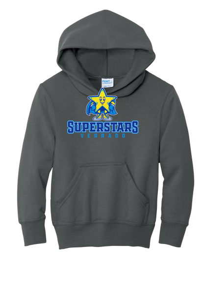 Sparky Varsity - Youth Hoodie - Charcoal