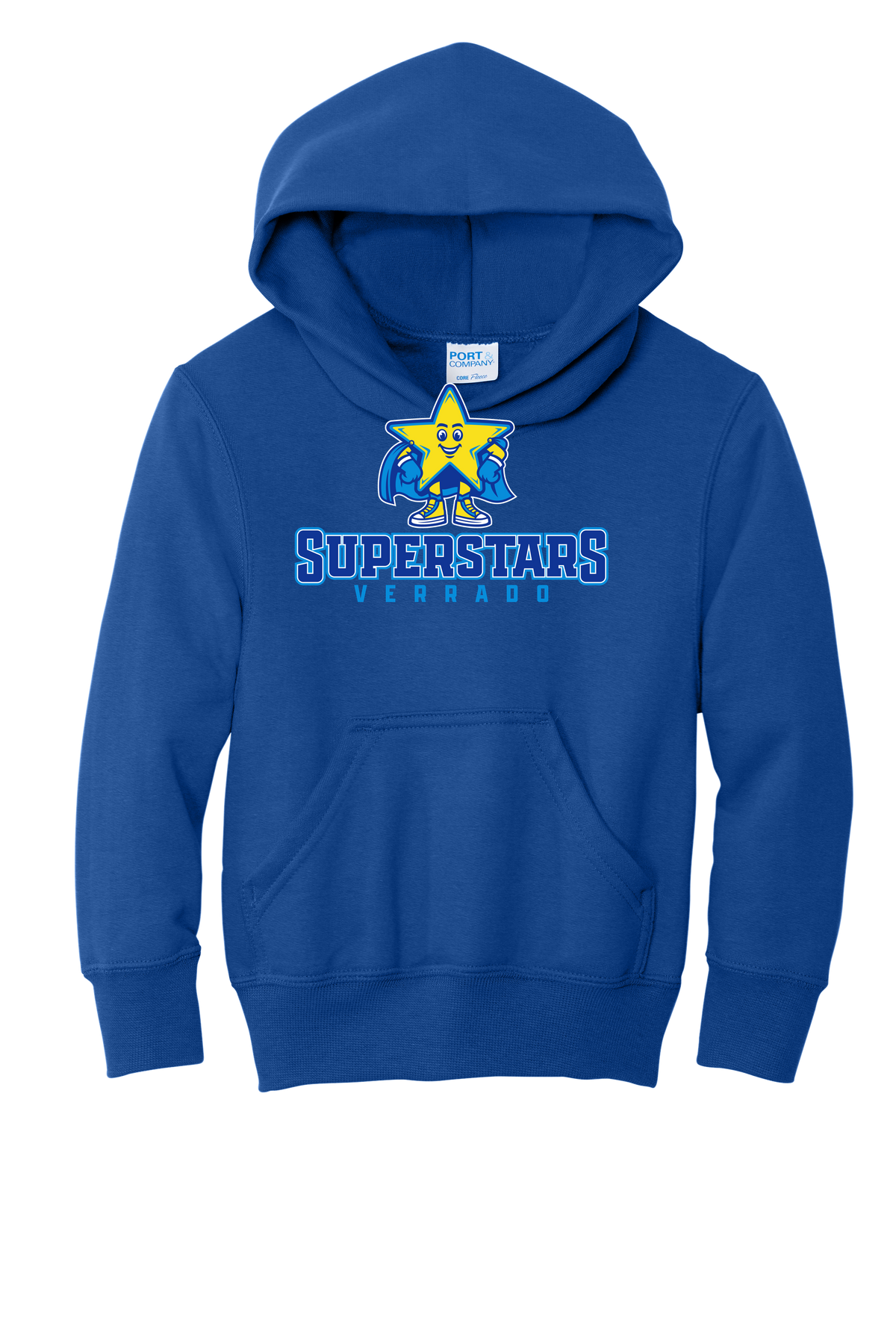 Sparky Varsity - Youth Hoodie - Royal Blue