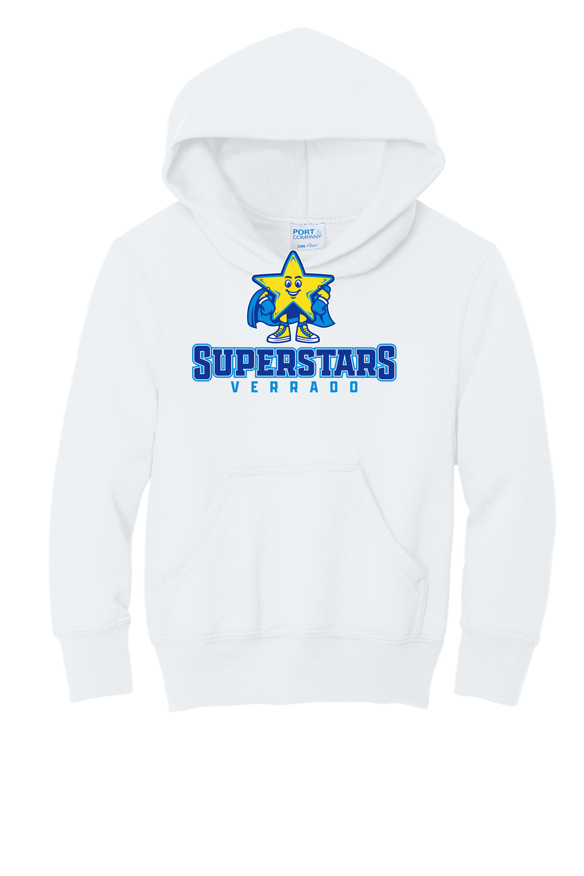 Sparky Varsity - Youth Hoodie - White
