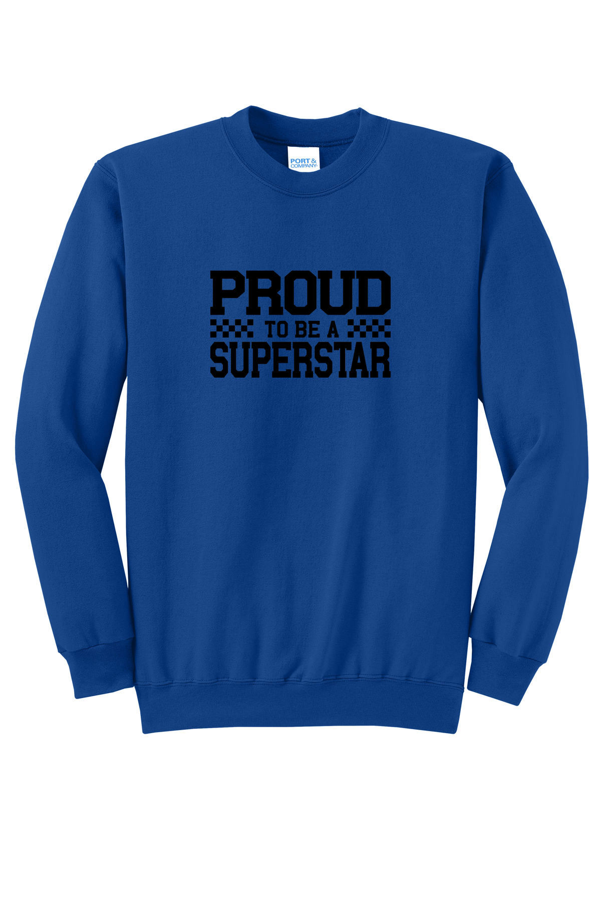 SuperSTAR Proud - Adult Crew - Royal Blue