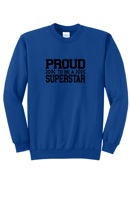 SuperSTAR Proud - Adult Crew - Royal Blue