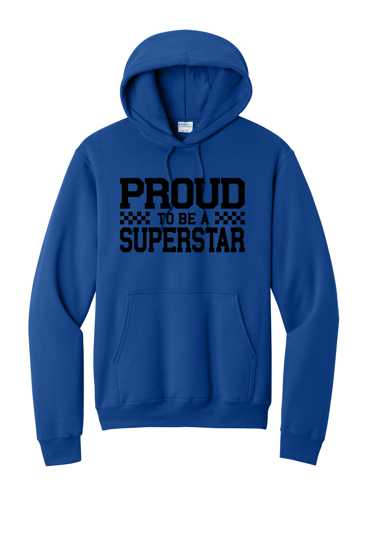 SuperSTAR Proud - Adult Hoodie - Royal Blue