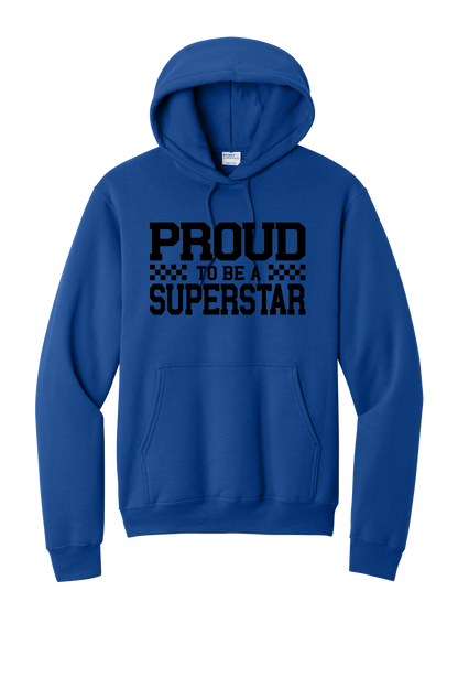 SuperSTAR Proud - Adult Hoodie - Royal Blue