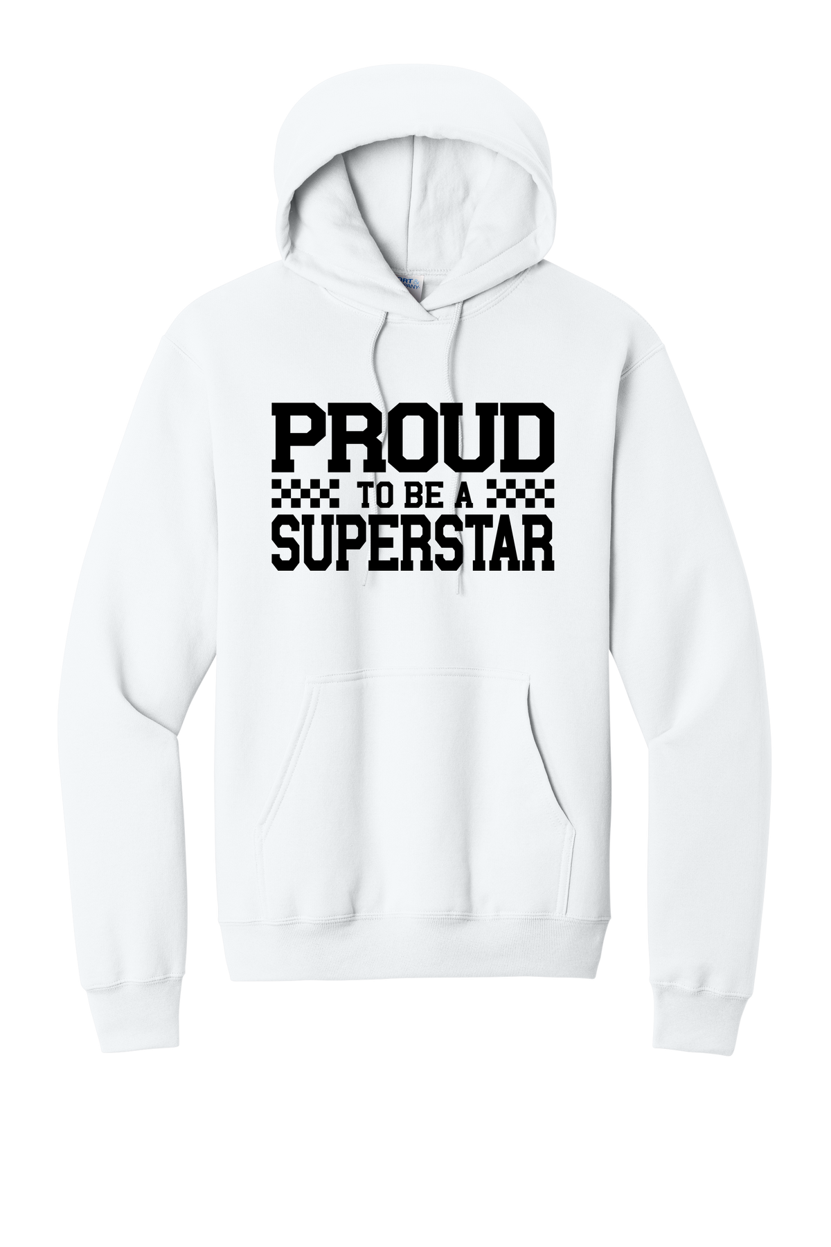 SuperSTAR Proud - Adult Hoodie - White