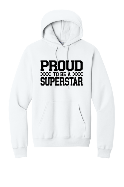 SuperSTAR Proud - Adult Hoodie - White