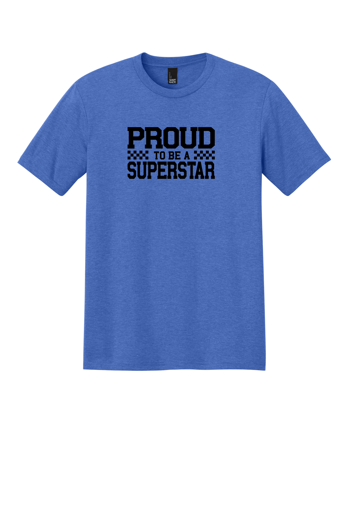 SuperSTAR Proud - Adult Tee - Royal Blue