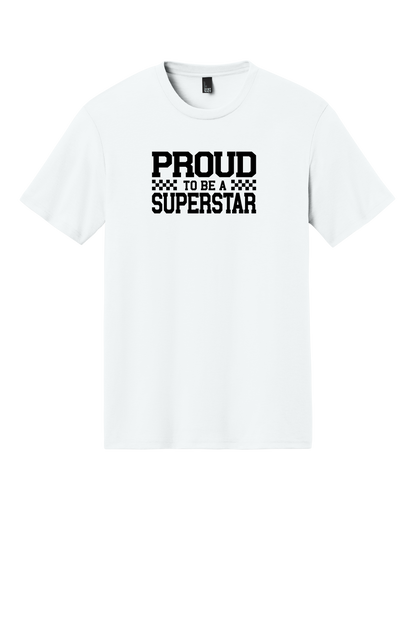 SuperSTAR Proud - Adult Tee - White