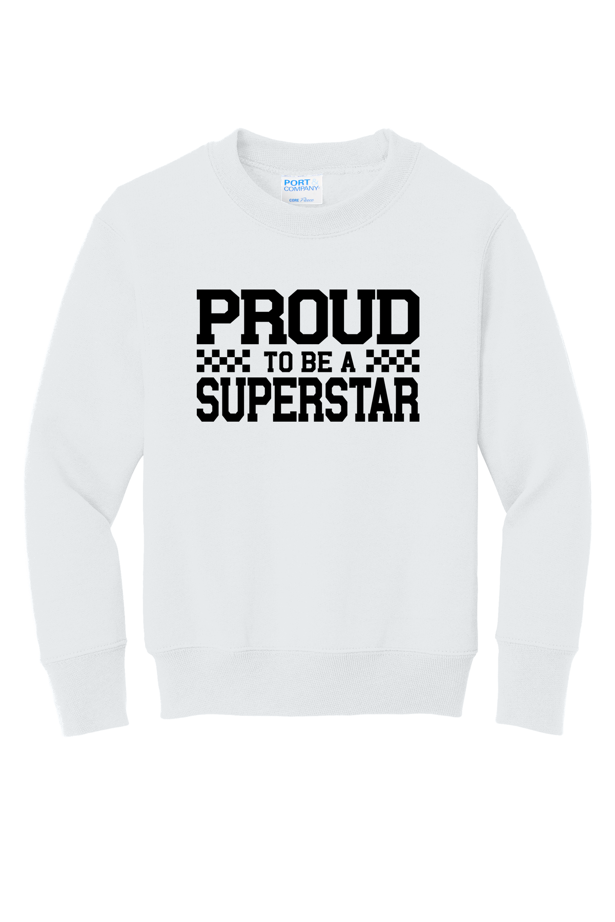 SuperSTAR Proud - Youth Crew - White