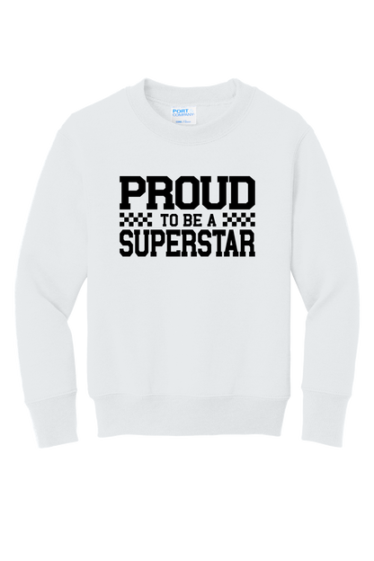 SuperSTAR Proud - Youth Crew - White