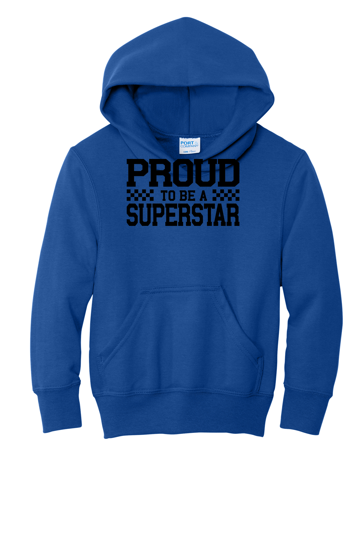 SuperSTAR Proud - Youth Hoodie - Royal Blue