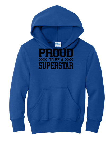 SuperSTAR Proud - Youth Hoodie - Royal Blue