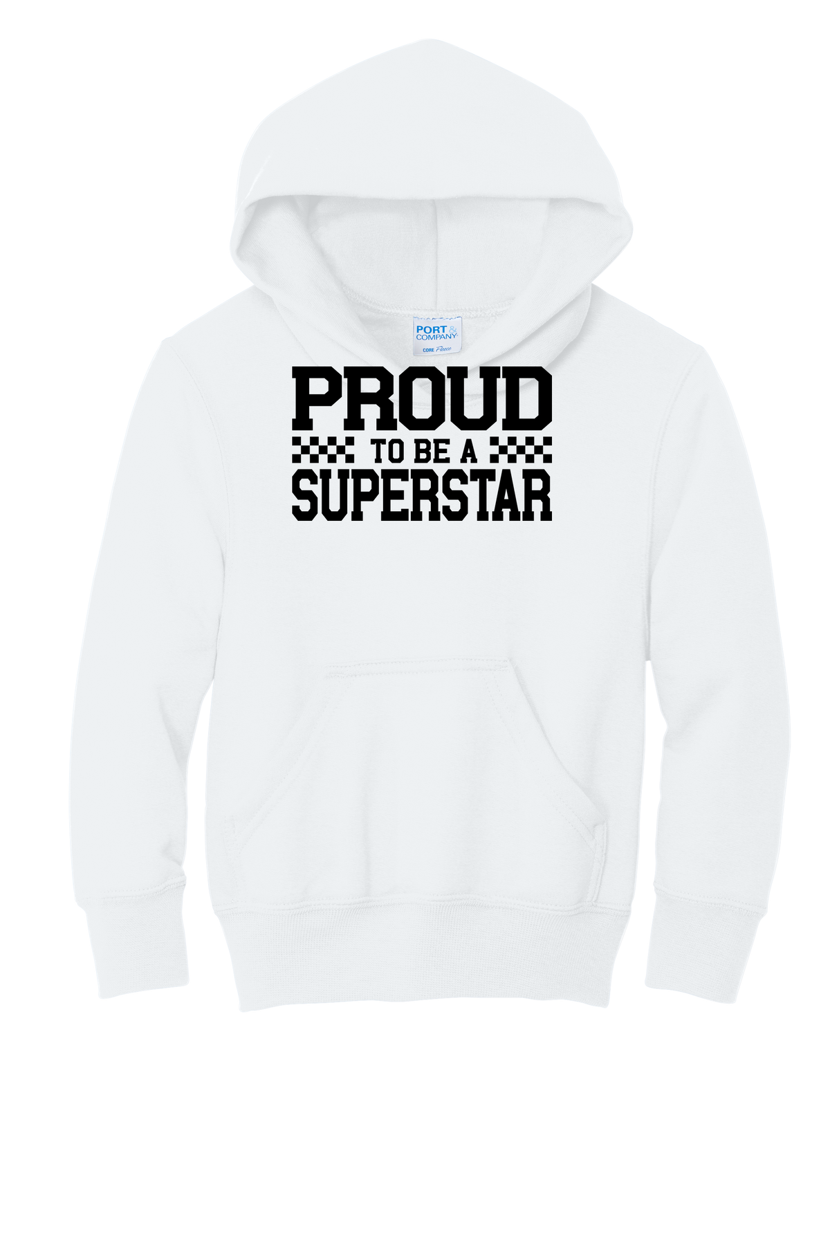 SuperSTAR Proud - Youth Hoodie - White