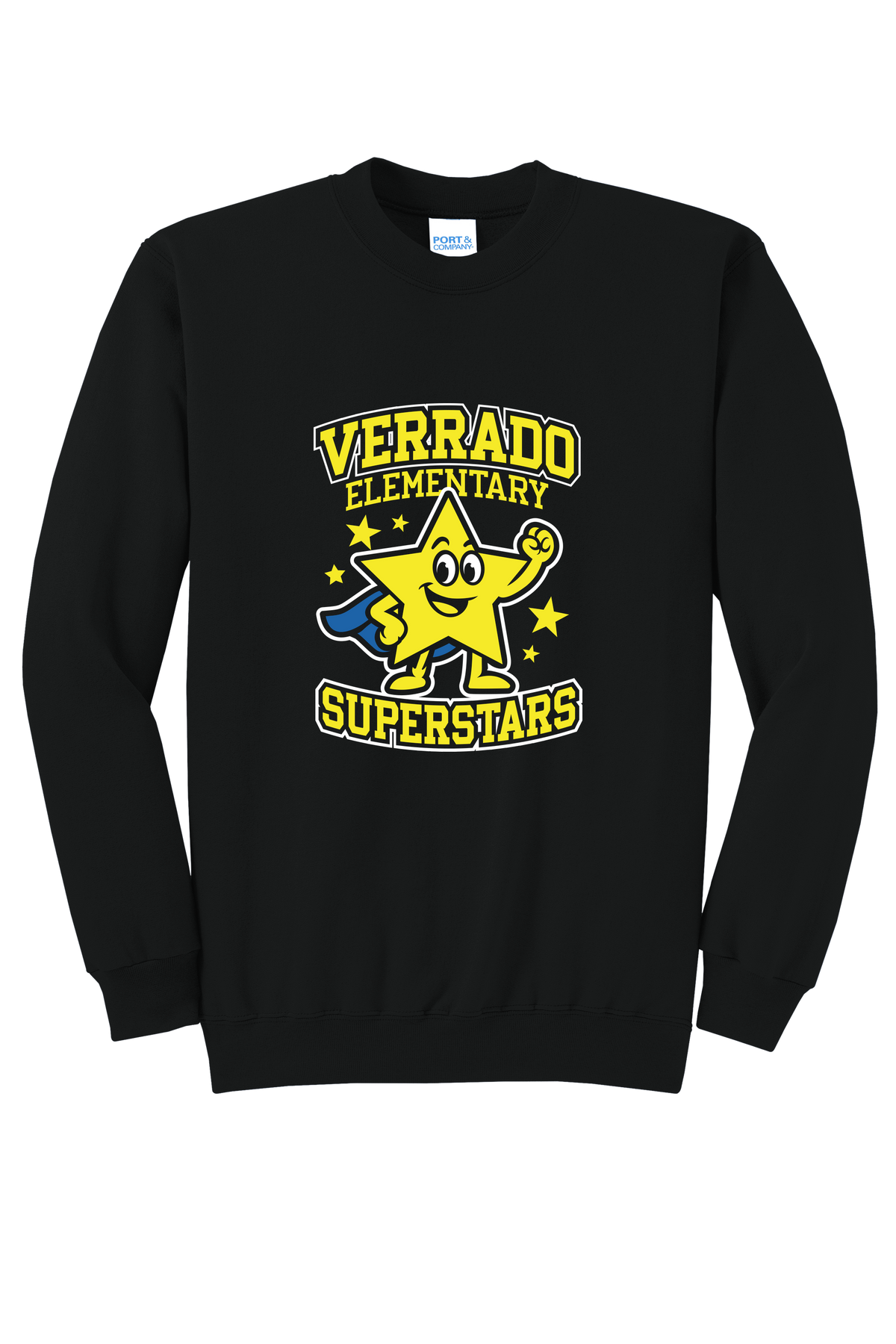 VibeStar - Adult Crew - Black