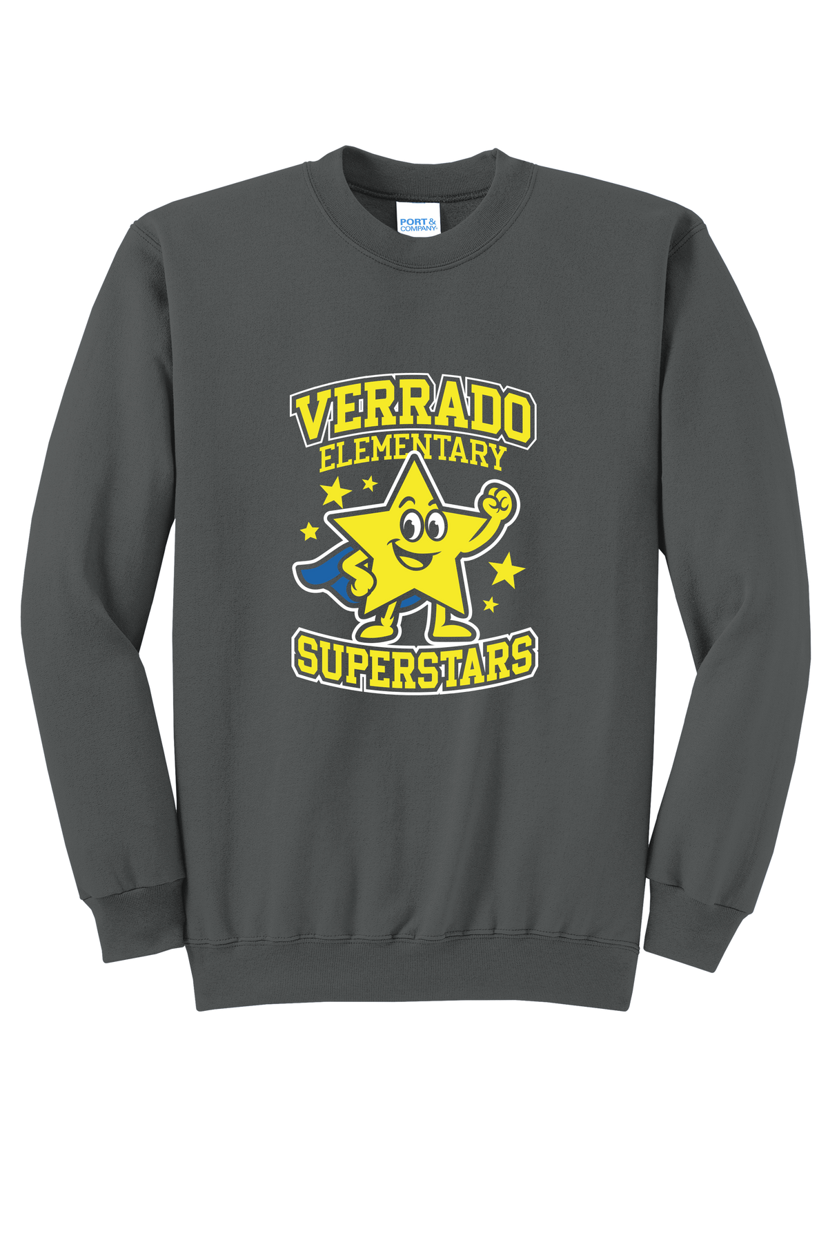 VibeStar - Adult Crew - Charcoal