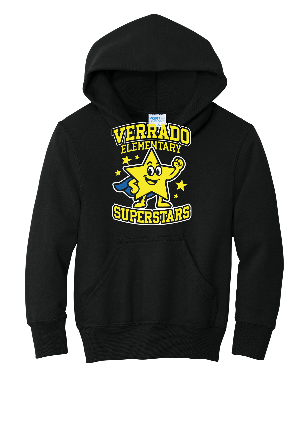 VibeStar - Youth Hoodie - Black