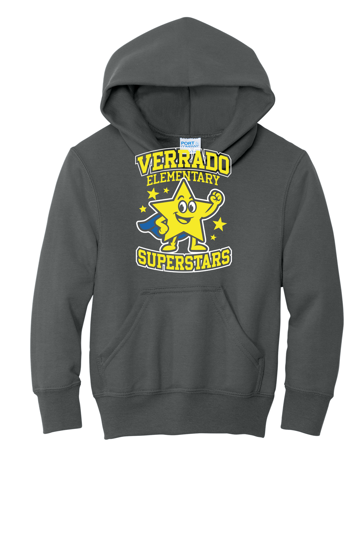 VibeStar - Youth Hoodie - Charcoal