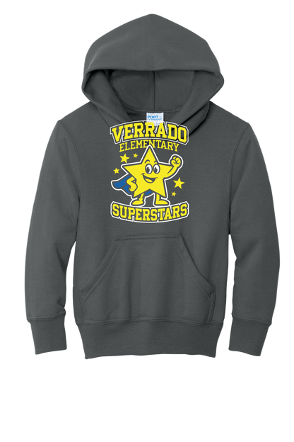 VibeStar - Youth Hoodie - Charcoal