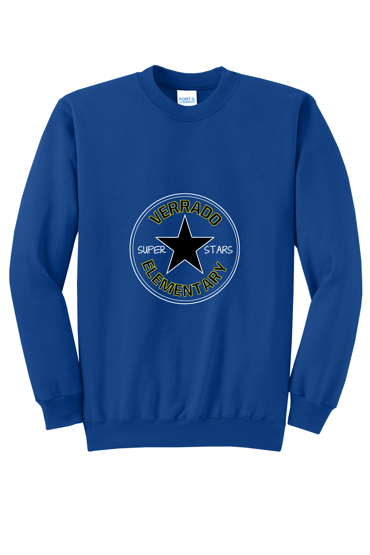 Vintage - Adult Crew - Royal Blue