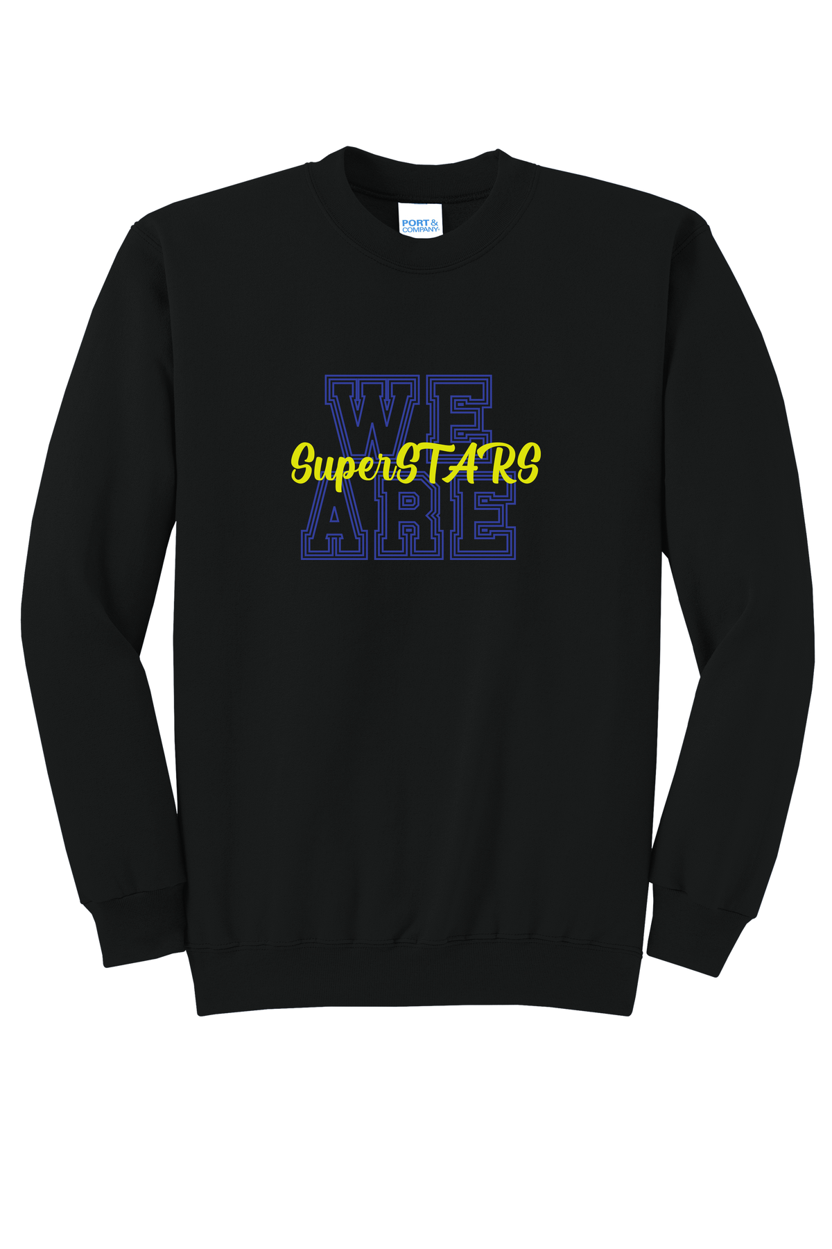 We Are SuperSTARS - Adult Crew - Black
