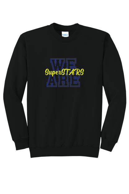 We Are SuperSTARS - Adult Crew - Black