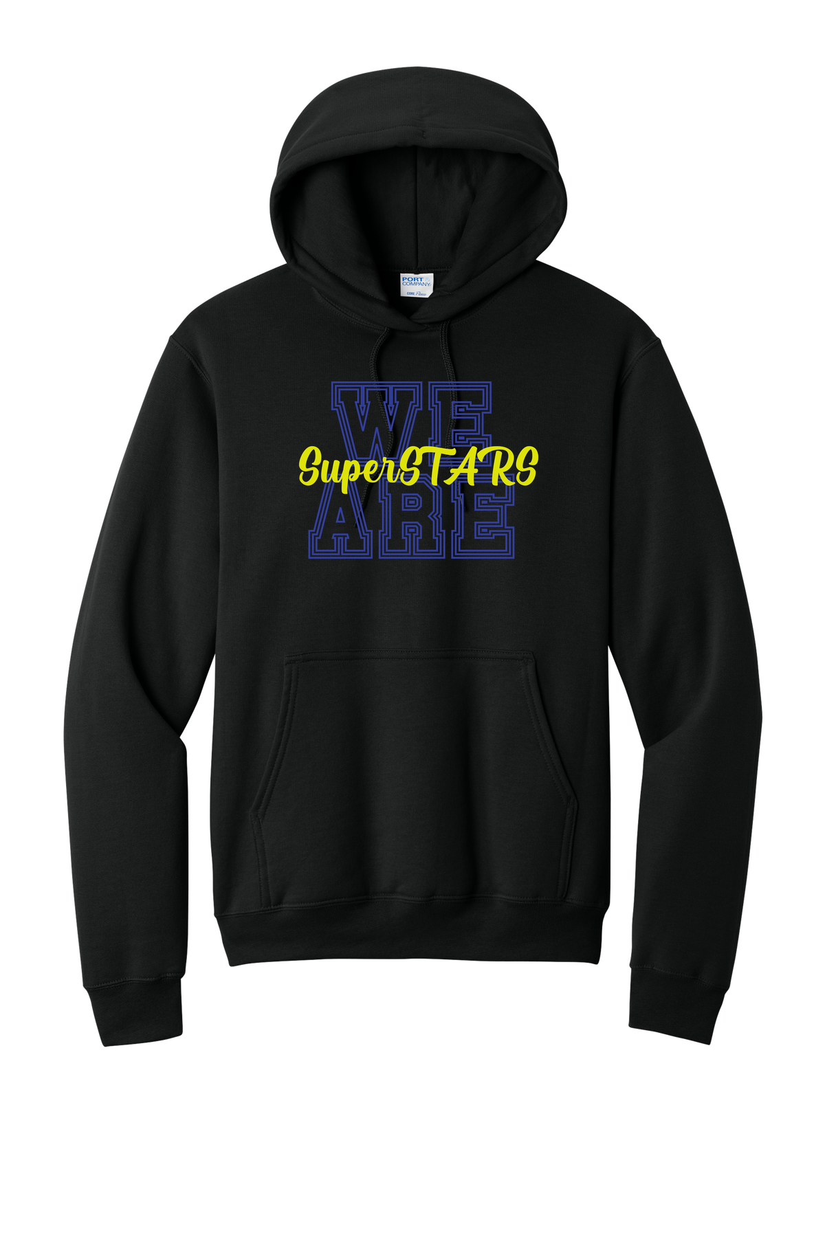 We Are SuperSTARS - Adult Hoodie - Black