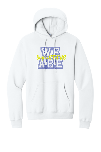 We Are SuperSTARS - Adult Hoodie - White
