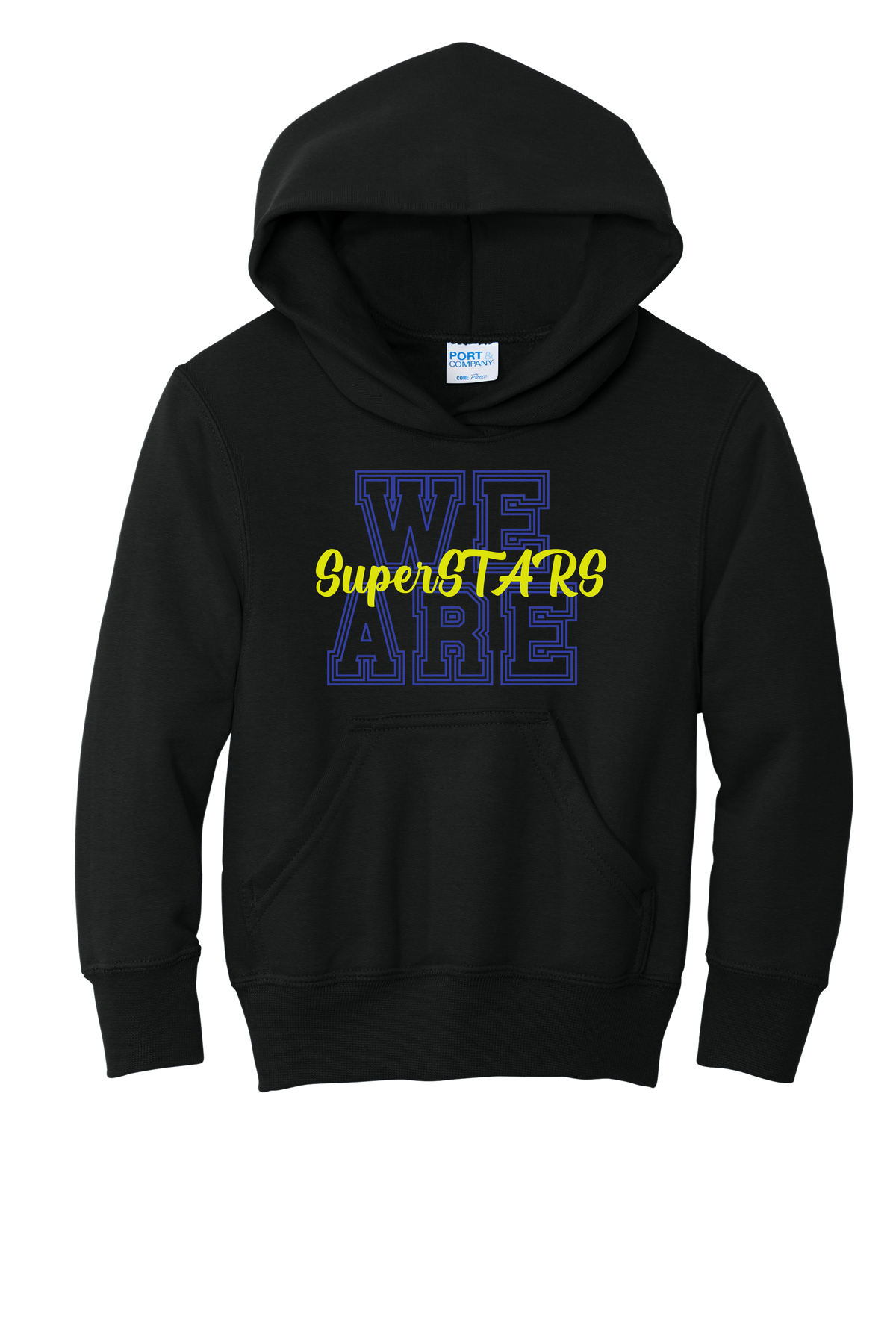 We Are SuperSTARS - Youth Hoodie - Black