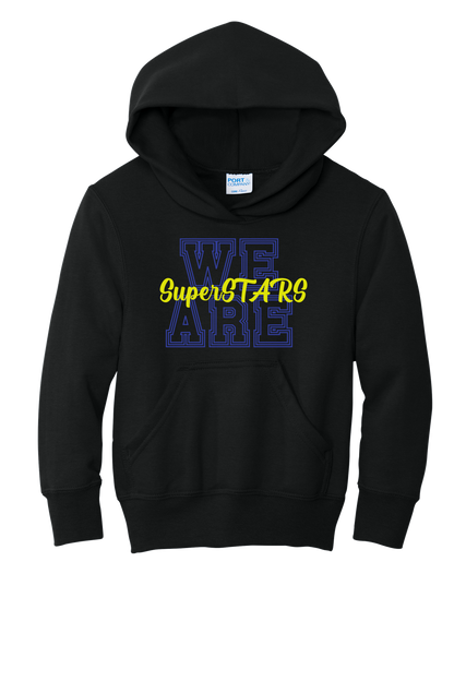We Are SuperSTARS - Youth Hoodie - Black