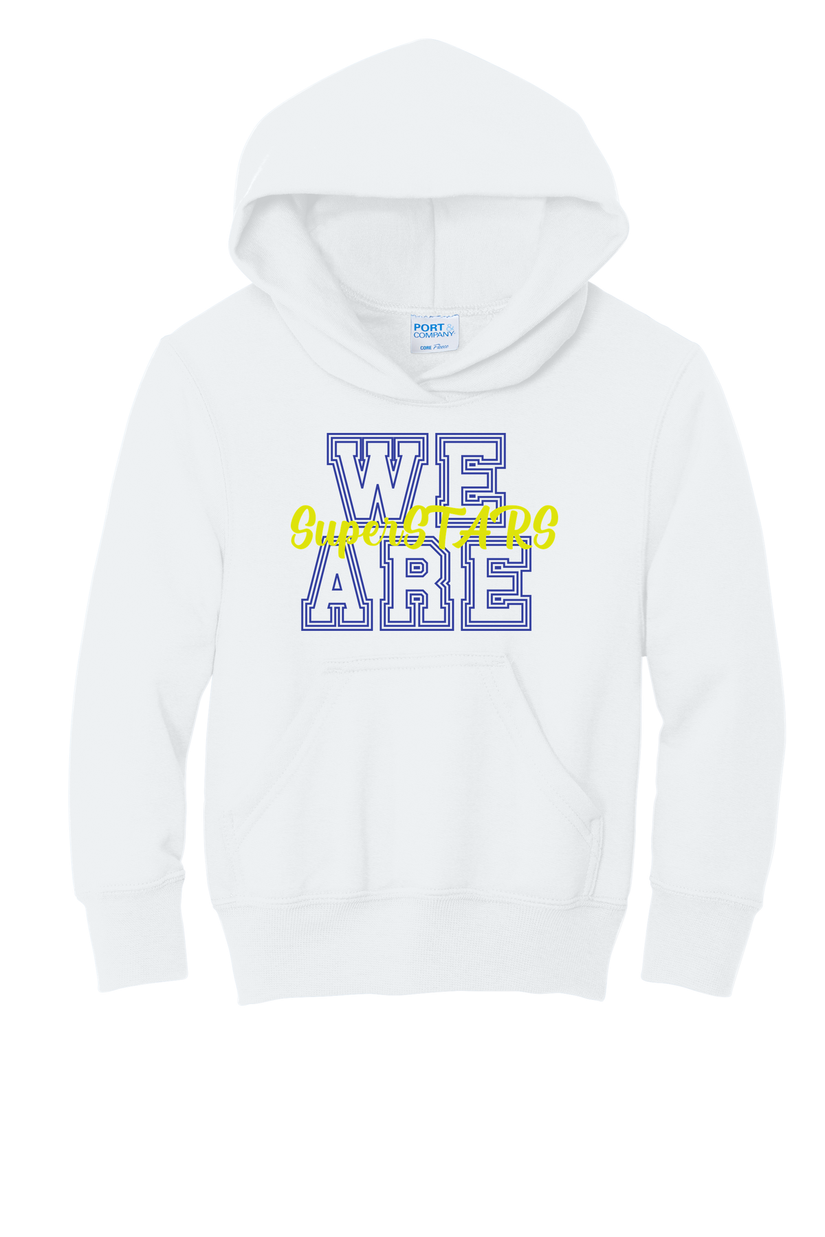 We Are SuperSTARS - Youth Hoodie - White