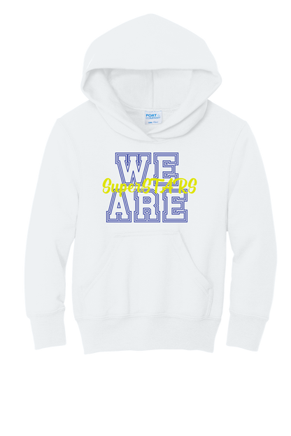 We Are SuperSTARS - Youth Hoodie - White