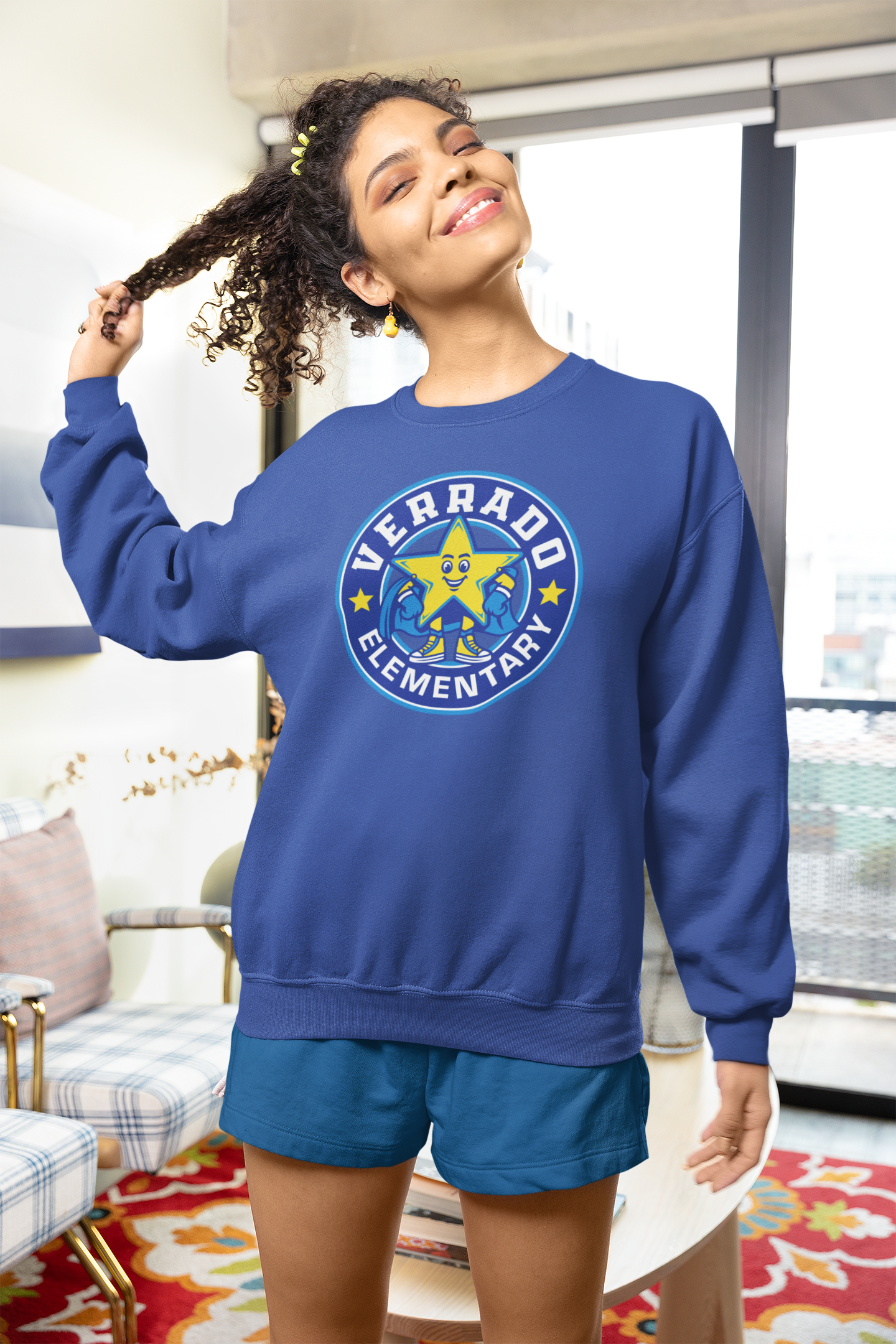 Sudadera con capucha y cremallera completa para adultos a cuadros