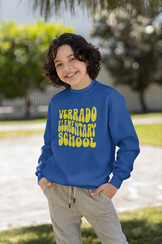 Groovy (70s) - Youth Crew Sweatshirt